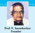 Prof. N. Ananthachar, Founder
